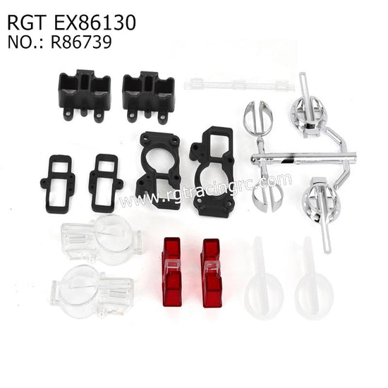 RGT EX86130 Original Parts Bodyshell Light Accessories Kit R86739