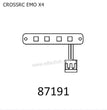 CROSSRC EMO X4 Parts Front Bumper Light CS-97401272
