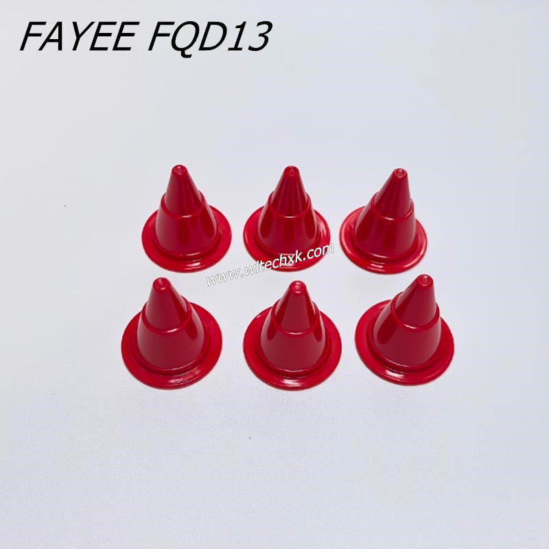 FAYEE FQD13 RC Drift Car Parts Roadblocks x6 [About 3cm Long,Bottom Diameter About 2.8cm]