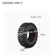 CROSSRC EMO X Parts 2.6 Inch Climbing Car Tire Skin-3