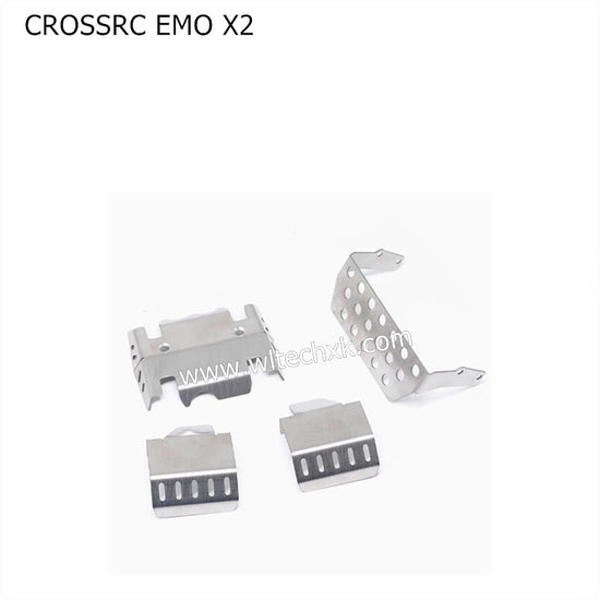 CROSSRC EMO X2 Parts Stainless Steel Armor Plate-2