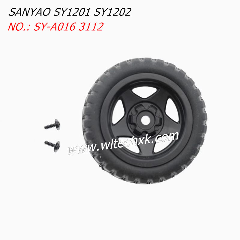SANYAO SY1201 SY1202 Parts Spare Tire SY-A016 3112 