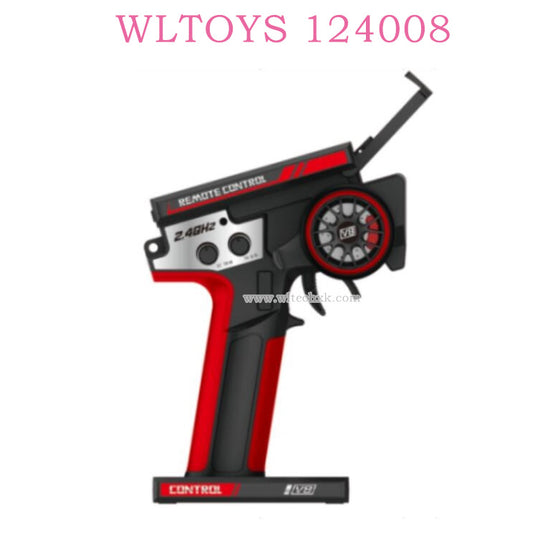 Original part of WLTOYS 124008 1/12 RC Car 2493 V8 Transmitter
