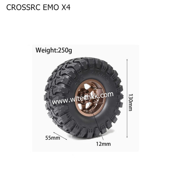 CROSSRC EMO X4 Parts 2.2 inch ET37 Wheel Boot Tire-4