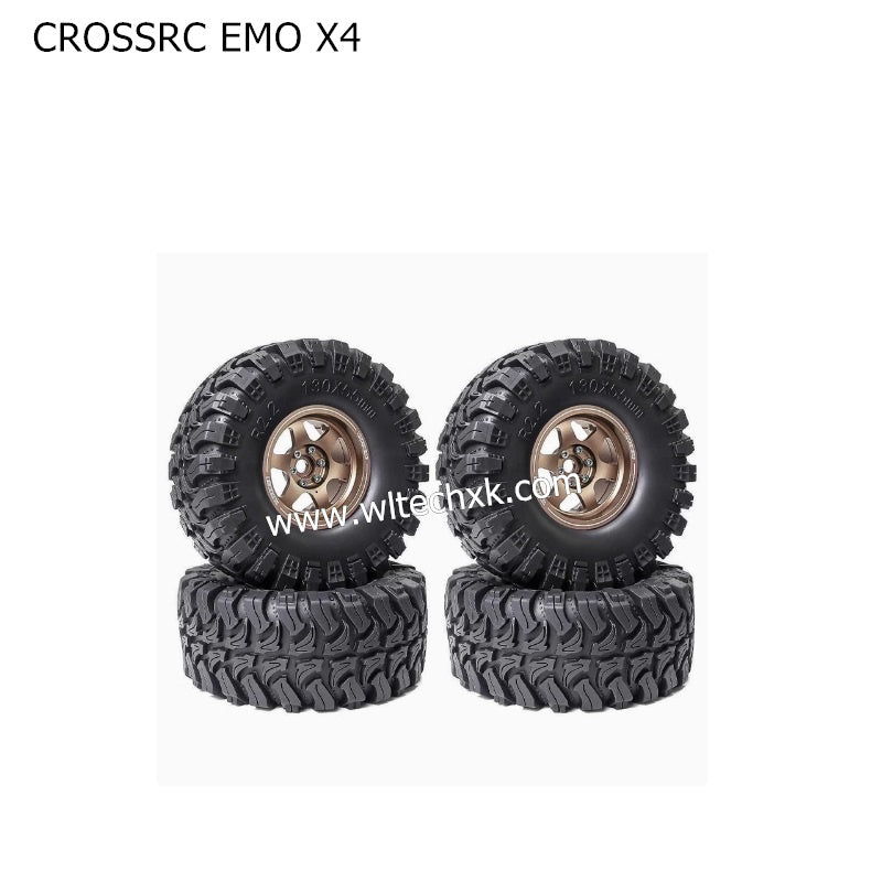 CROSSRC EMO X4 Parts 2.2 inch ET37 Wheel Boot Tire-5