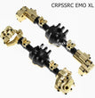 CROSSRC EMO XL Parts Black Front and Rear Axle Housing Assembly