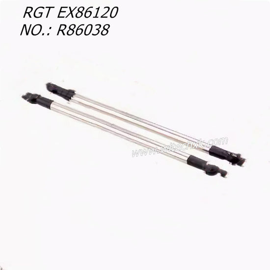 RGT EX86120 Upgrade Parts Lower Tie Rod Universal Front And Rear 2 R86038 