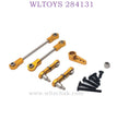 WLTOYS 284131 1/28 RC Car Upgrade Parts Connect Rod Servo Rod gold