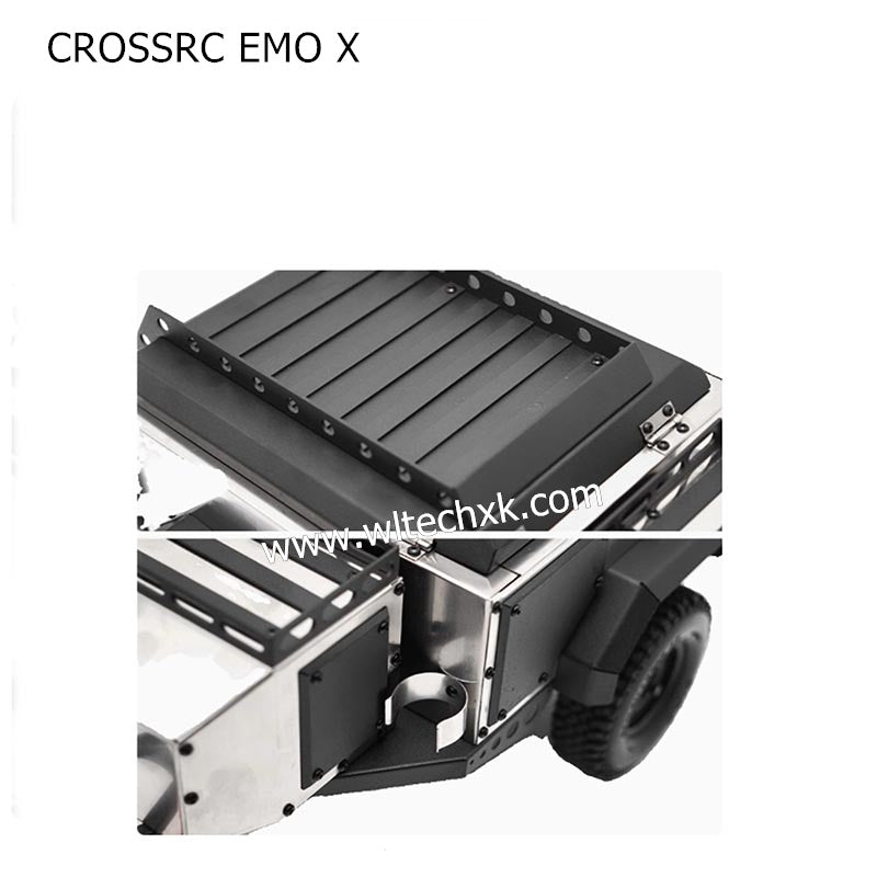 CROSSRC EMO X Parts Metal Climbing Car Trailer-4