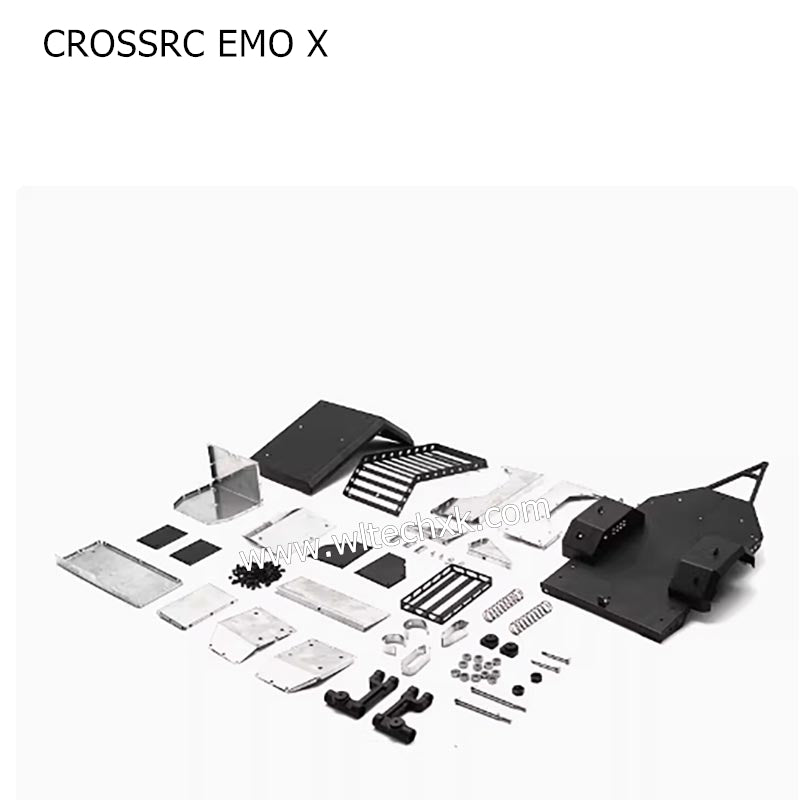 CROSSRC EMO X Parts Metal Climbing Car Trailer