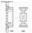 CROSSRC EMO X3 Parts Crossbar Accessory Kit CS-97401218