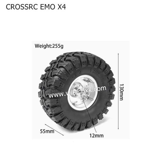 CROSSRC EMO X4 Parts 2.2 inch Wheel Boot Tire-1