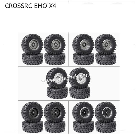 CROSSRC EMO X4 Parts 2.2 inch Wheel Boot Tire-5