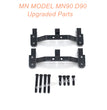 27-MNMODEL-D90-MN90-rc-car-Upgrades-Parts-Metal-Connect-Rod-Seat-Black
