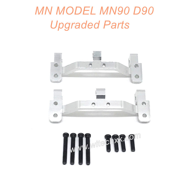 27-MNMODEL-D90-MN90-rc-car-Upgrades-Parts-Metal-Connect-Rod-Seat-Silver-1