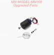 27A-MN-Model-MN168-Upgrade-370-Motor and Motor seat Black  