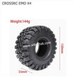 CROSSRC EMO X4 Parts 2.2 inch Climbing Car Tire Boot Tire-1