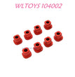 WLTOYS 104002 Cap for Front and Rear Shaft Upgrade 1/10 brushless 4WD Brushless 60km/h RC Car red