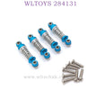 WLTOYS 284131 1/28 RC Car Upgrade Parts Metal Shock Absorber blue