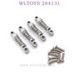WLTOYS 284131 1/28 RC Car Upgrade Parts Metal Shock Absorber silver