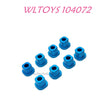 Upgrade part of WLTOYS 104072 Cap for Front and Rear Shaft 1/10 4WD 2.4Ghz 60km/h RC Car RTR blue