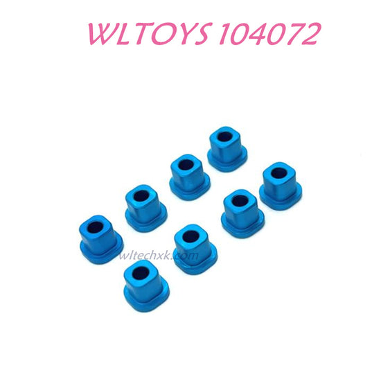 Upgrade part of WLTOYS 104072 Cap for Front and Rear Shaft 1/10 4WD 2.4Ghz 60km/h RC Car RTR blue
