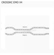 CROSSRC EMO X4 Parts Beam Frame 73115 73116