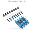 WLTOYS 284131 1/28 RC Car Upgrade Parts Metal Shock Absorber blue