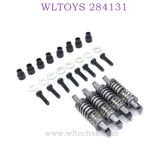 WLTOYS 284131 1/28 RC Car Upgrade Parts Metal Shock Absorber titanium
