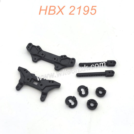 29002 Shock Towers+Rear Body Posts+Pads Parts For HBX 2195 RC Car  