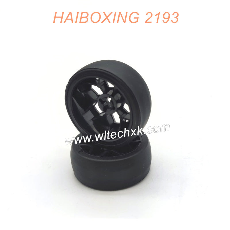 29017F Front Drift Wheels Complete Parts For HAIBOXING 2193 Drift RC Car