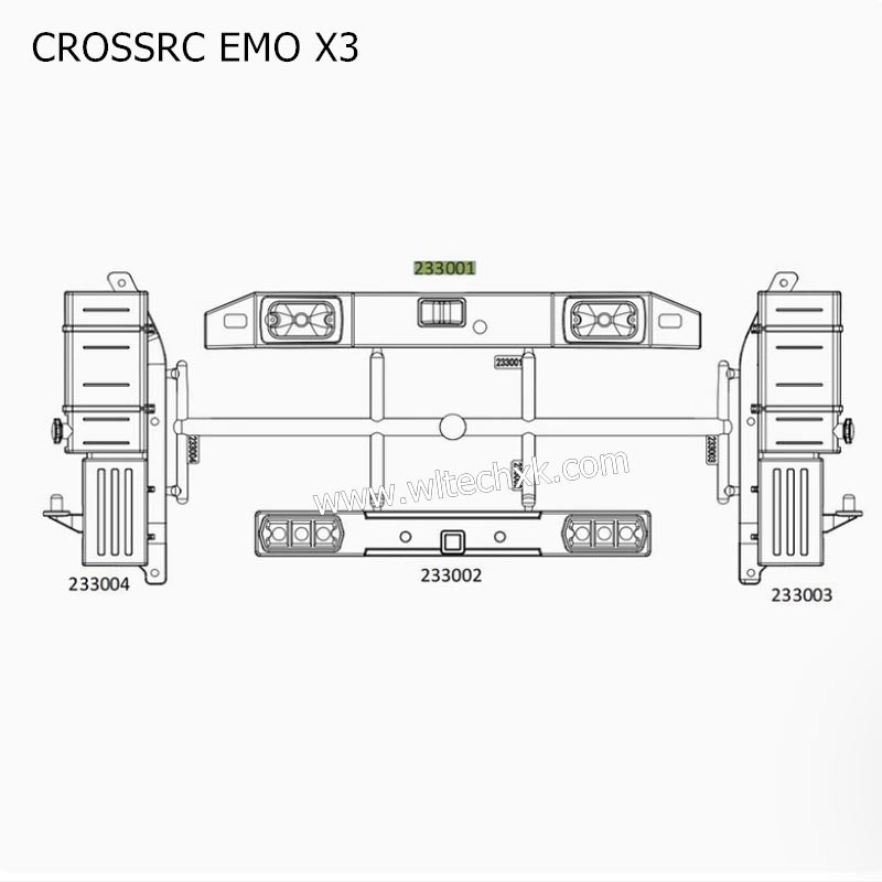 CROSSRC EMO X3 Parts Winch Machine (Z-E0069)-5