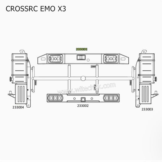 CROSSRC EMO X3 Parts Winch Machine (Z-E0069)-5