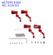 WLTOYS K160 RC Helicopter Upgrade Parts Rotor Clamp and Bearings K124.023  RED