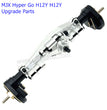 MJX Hyper Go H12Y H12Y+ Upgrade Parts Rear Axle Assembly SILVER
