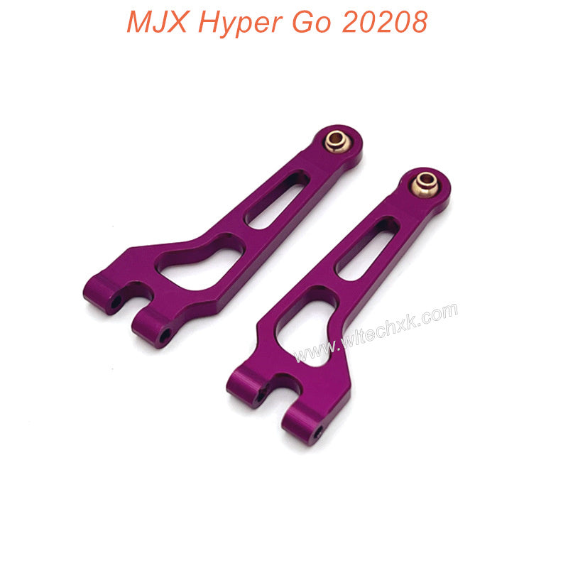 3-MJX Hyper Go 20208 parts metal upgrade front upper swing arm-5