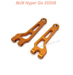 MJX Hyper Go 20208 parts metal upgrade front upper swing arm-orange