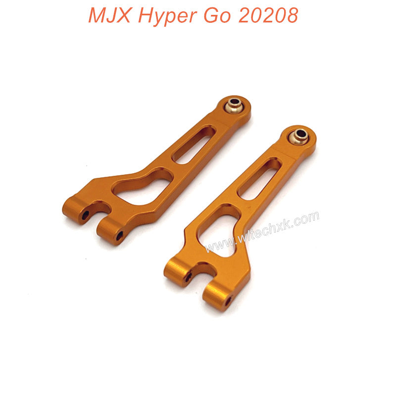 MJX Hyper Go 20208 parts metal upgrade front upper swing arm-orange