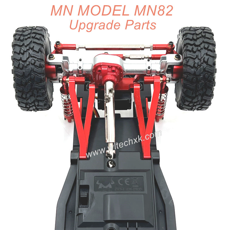 3-MN MODEL MN82 LC79 MN78 Upgrade Parts Metal connect Rods and Shocks kit rendering