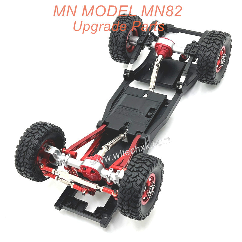 3-MN MODEL MN82 LC79 MN78 Upgrade Parts Metal connect Rods and Shocks kit rendering 1