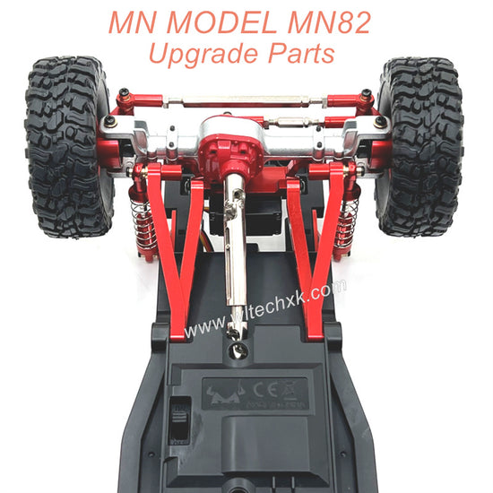 3-MN MODEL MN82 LC79 MN78 Upgrade Parts Metal connect Rods and Shocks kit rendering