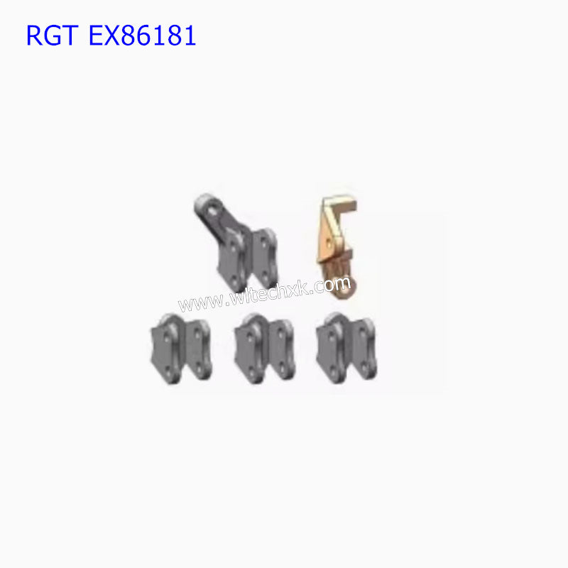 RGT EX86181 Upgrade Parts Tie Rod Fixing Seat (AL) P860005 