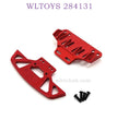 WLTOYS 284131 1/28 RC Car Upgrade Parts Front and Rear Protector red