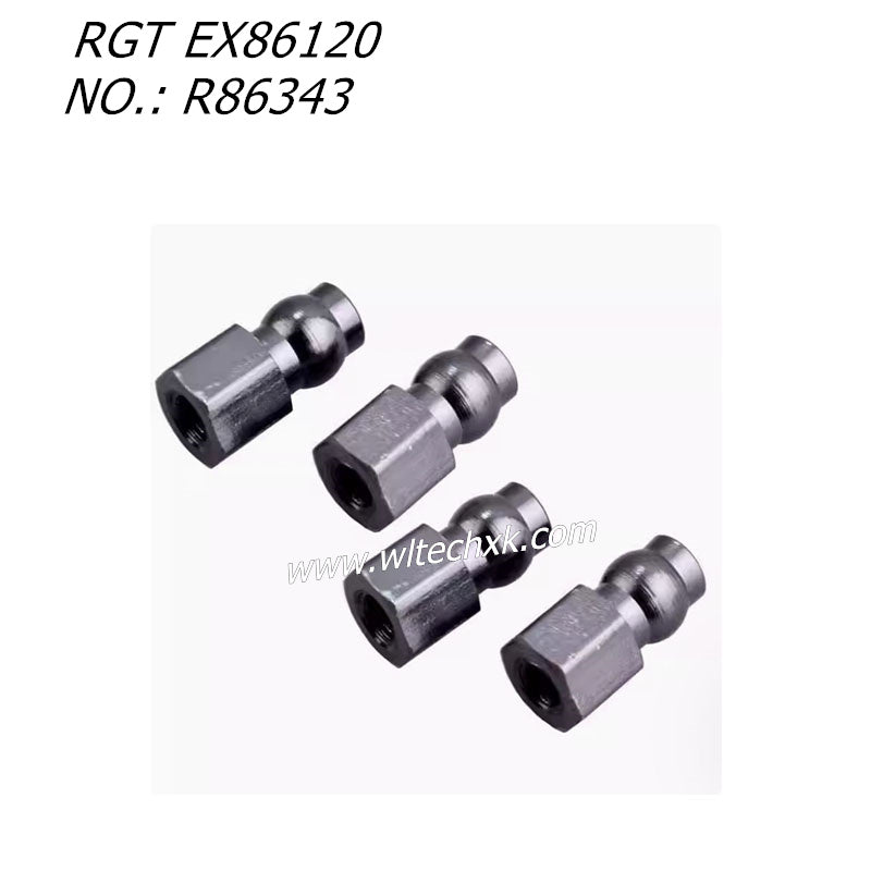 RGT EX86120 Upgrade Parts Shock Absorber Ball Head 4 R86343 