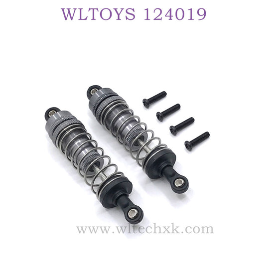 WLTOYS 124019 1/12 RC Car Upgrade parts Shock Absorbers titanium