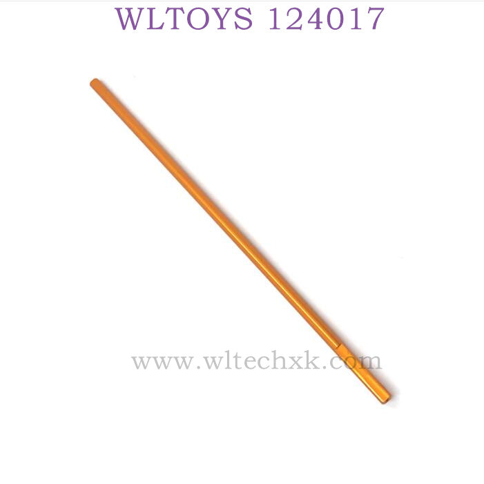 Upgrade Part of WLTOYS 124017 RC Car Central Shaft gold