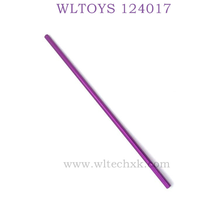 Upgrade Part of WLTOYS 124017 RC Car Central Shaft purple