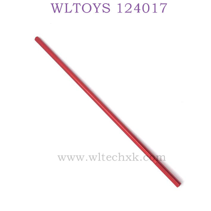 Upgrade Part of WLTOYS 124017 RC Car Central Shaft red