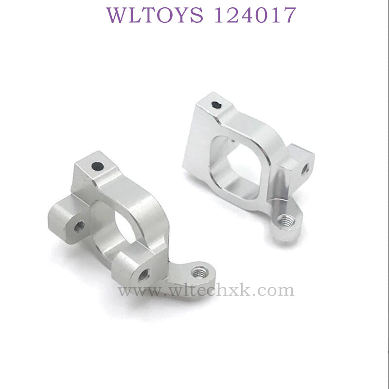 Upgrade Part of WLTOYS 124017 RC Car C-Type Seat silver