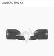 CROSSRC EMO X2 Parts Foldable Lighted Rearview Mirror-1